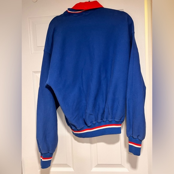 Vintage 90s NY Giants Turtleneck Sweatshirt Unisex XL - Picture 6 of 8